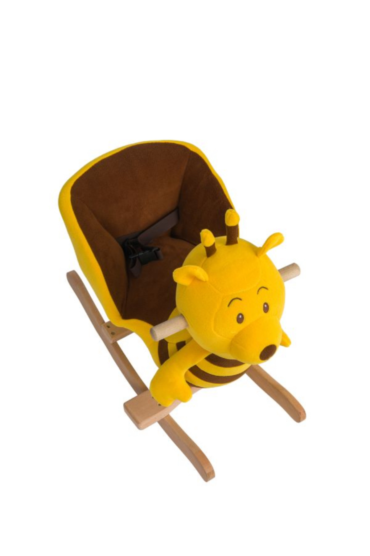 Kids Eğitici Ahşap Tabanlı Sallanan Arı Koltuk
