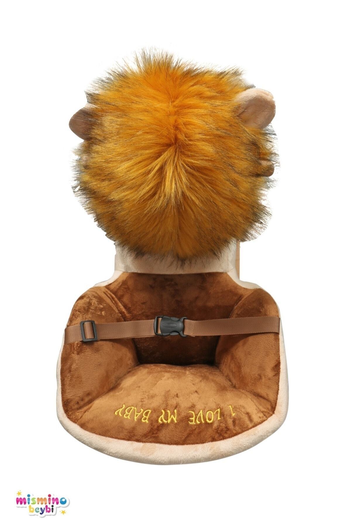Sarı Peluş Sallanan Aslan Koltuk